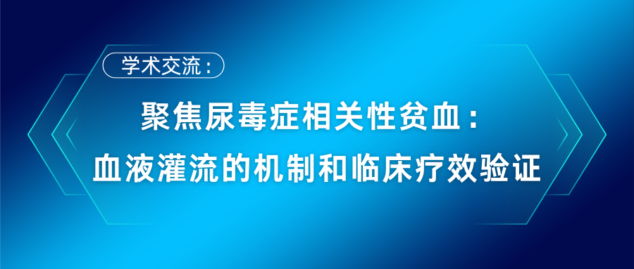 聚焦尿毒癥相關(guān)性貧血:血液灌流的機(jī)制和臨床療效驗(yàn)證